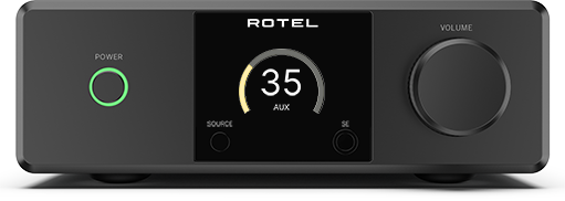 Rotel DX-5, integruotas stiprintuvas su DAC ir Bluetooth