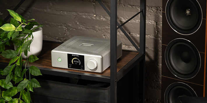 Rotel DX-5, integruotas stiprintuvas su DAC ir Bluetooth