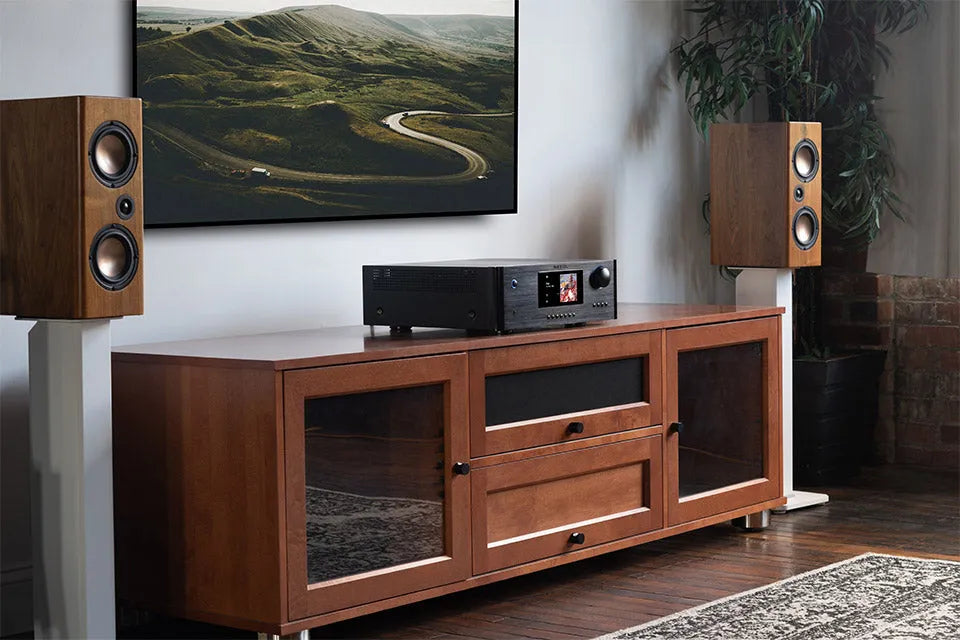 Rotel RAS-5000, 2x220W išmanus garso stiprintuvas su tinklo grotuvu