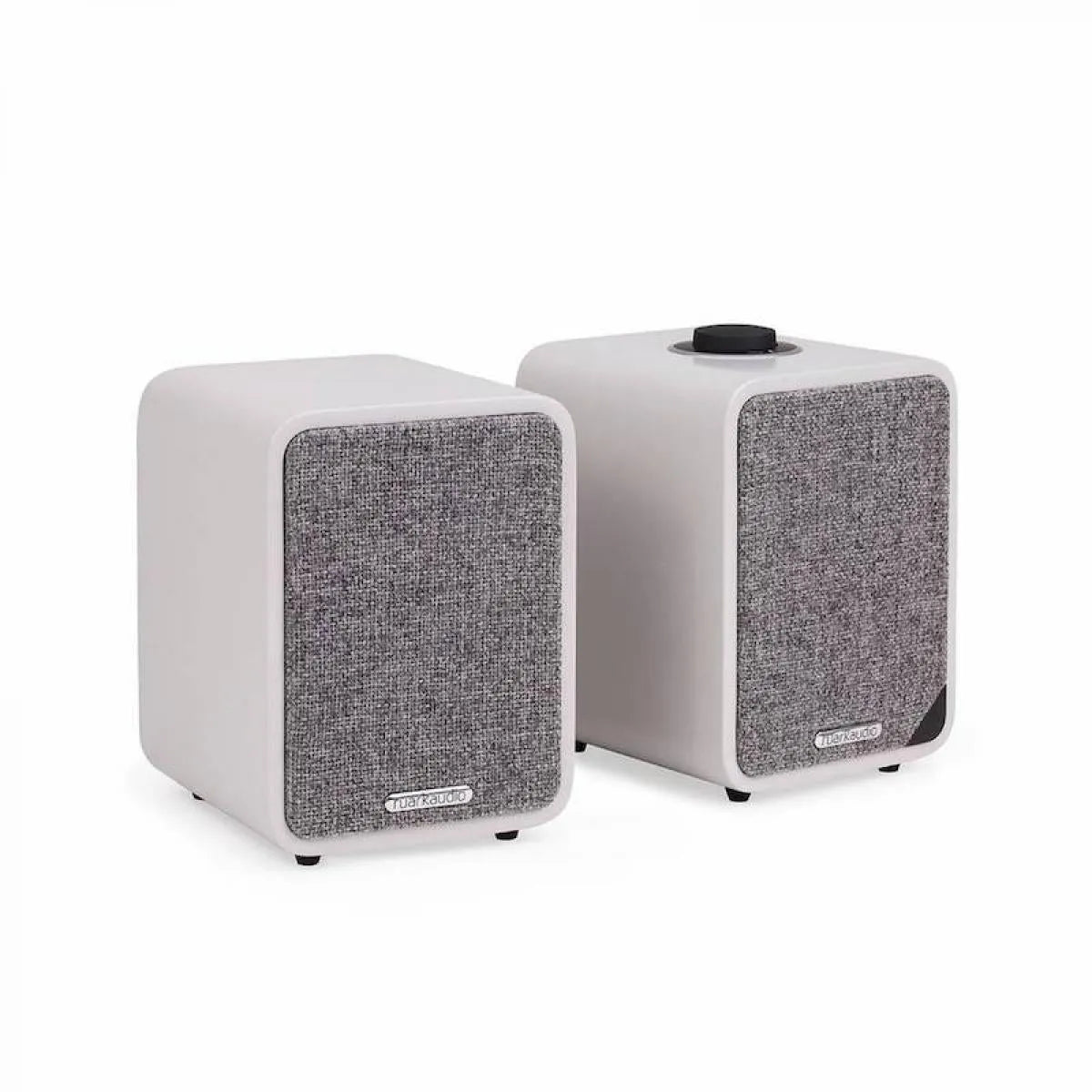 Ruark MR1, Bluetooth garsiakalbių sistema (įvairių spalvų) - viršutinis valdymo ratukas ir garsiakalbių tekstūra