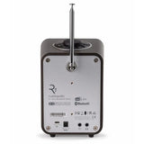 Ruark R1, Bluetooth radijas (įvairių spalvų) - Galinė panelė su jungtimis ir antenos laikikliu