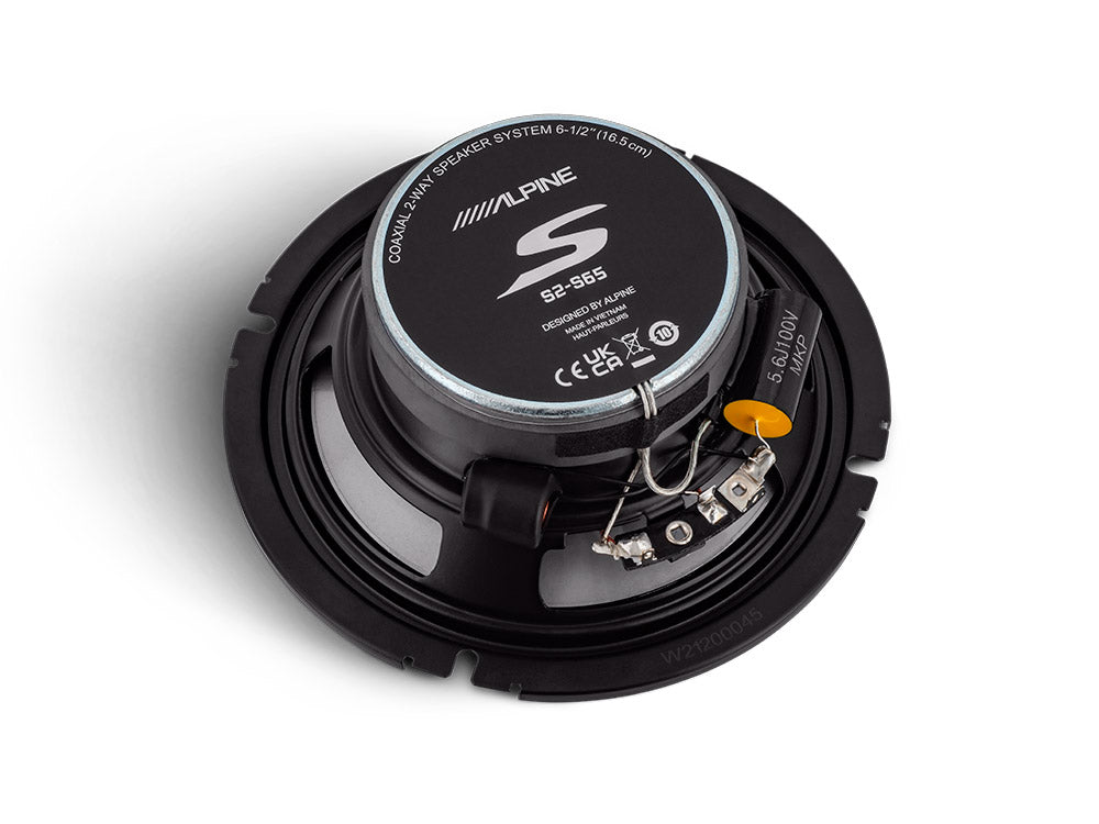 Alpine S2-S65, 2-jų juostų koaksialinių garsiakalbių sistema