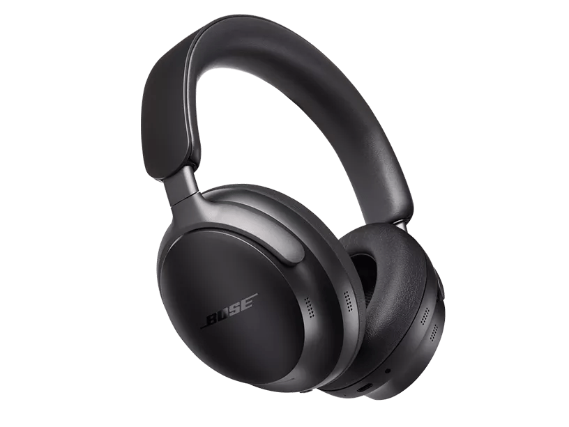 Bose QuietComfort Ultra, belaidės Over-Ear tipo ausinės (įvairių spalvų)- juoda