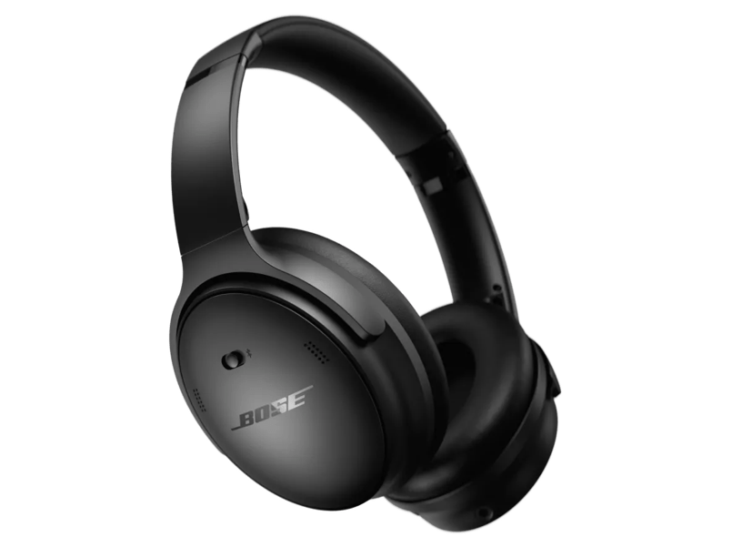 Bose QuietComfort, belaidės Over-Ear tipo ausinės (įvairių spalvų)- juoda