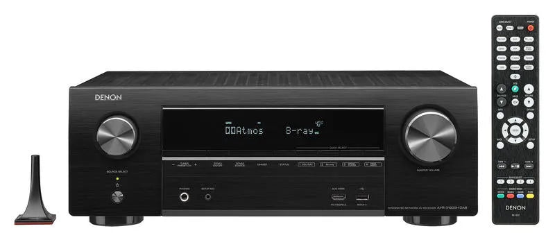 SM Denon AVR-X1600H DAB, AV imtuvas - stiprintuvas - imtuvas su pulteliu ir antenos adapteriu