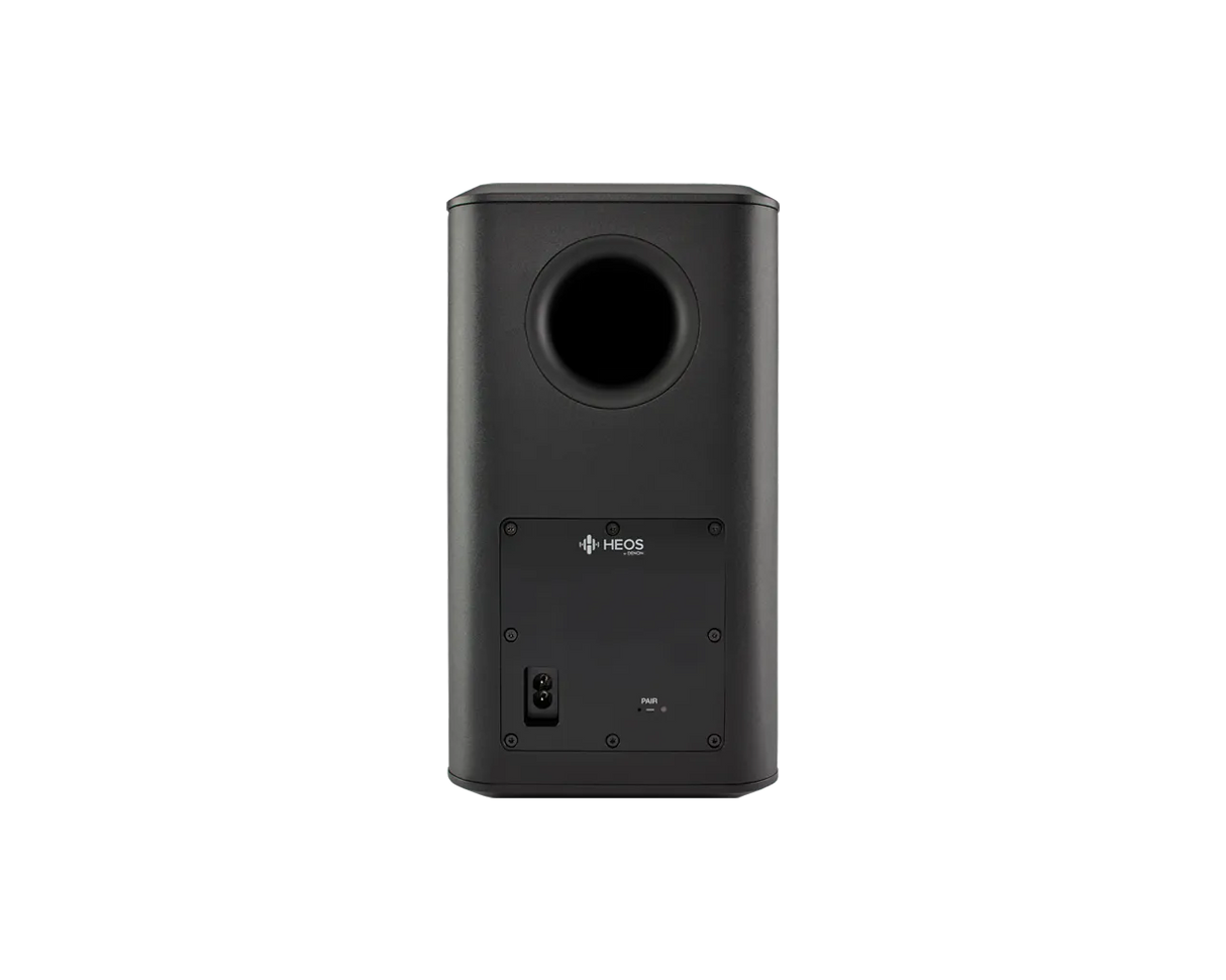 SM Denon HEOS HOME CINEMA SoundBaras su bevieliu žemų dažnių garsiakalbiu