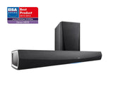 SM Denon HEOS HOME CINEMA SoundBaras su bevieliu žemų dažnių garsiakalbiu