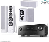 SM Namų kino komplektas - stiprintuvas Denon AVR-X2500H , su kolonėlėm Dynavoice Challenger M-65, C-5, S-5 EX (v.4)