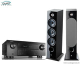 SM Premium klasės stereo komplektas - AV resyveris Denon AVR-X3500H, su kolonėlėm Focal Chora 826