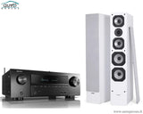 SM Stereo komplektas - AV resyveris Denon AVR-X1500H, su kolonėlėm Dynavoice Challenger M-65 EX (v.4)