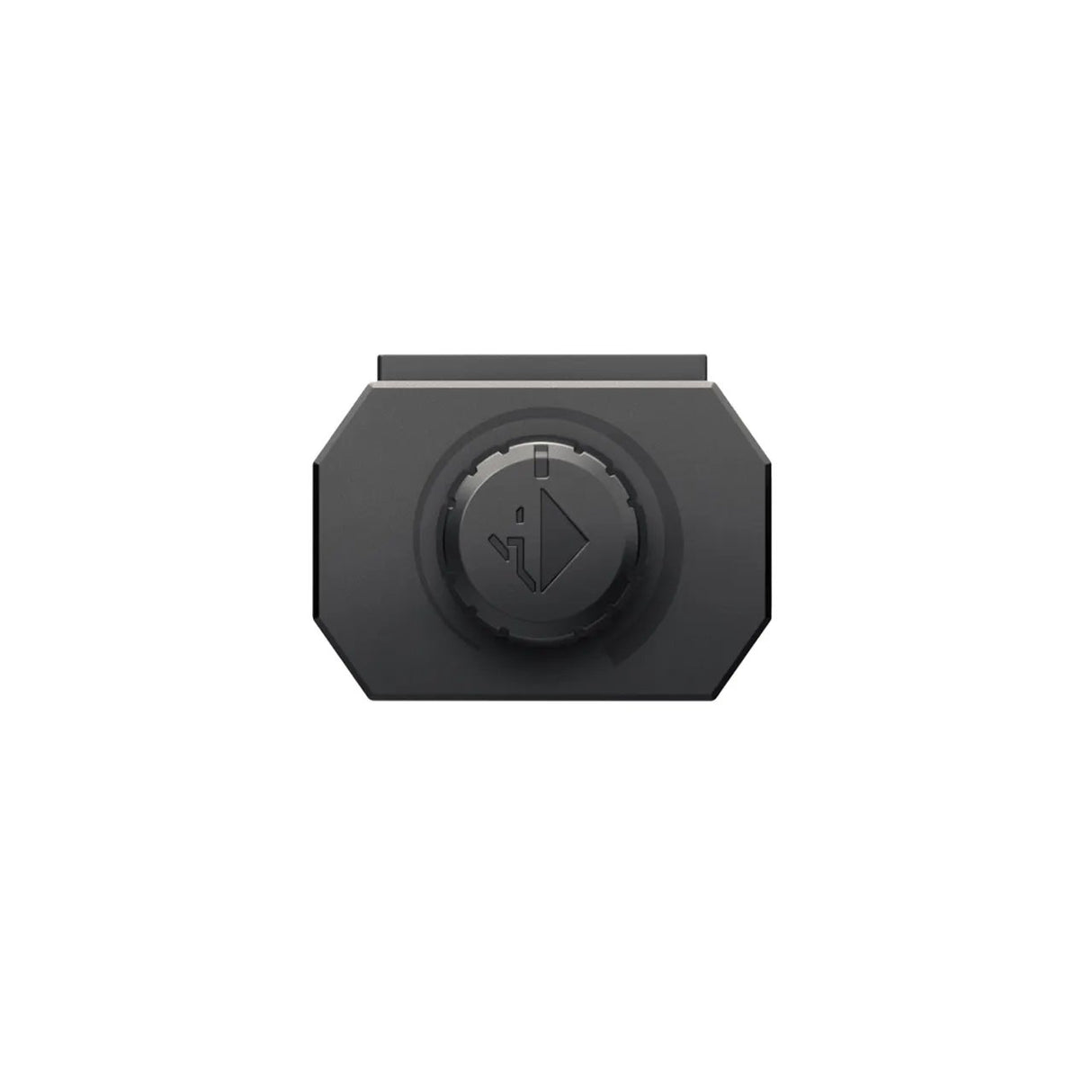 HELIX SRC.1 MK2 - Juodas prietaisas su logotipu ir mygtuku