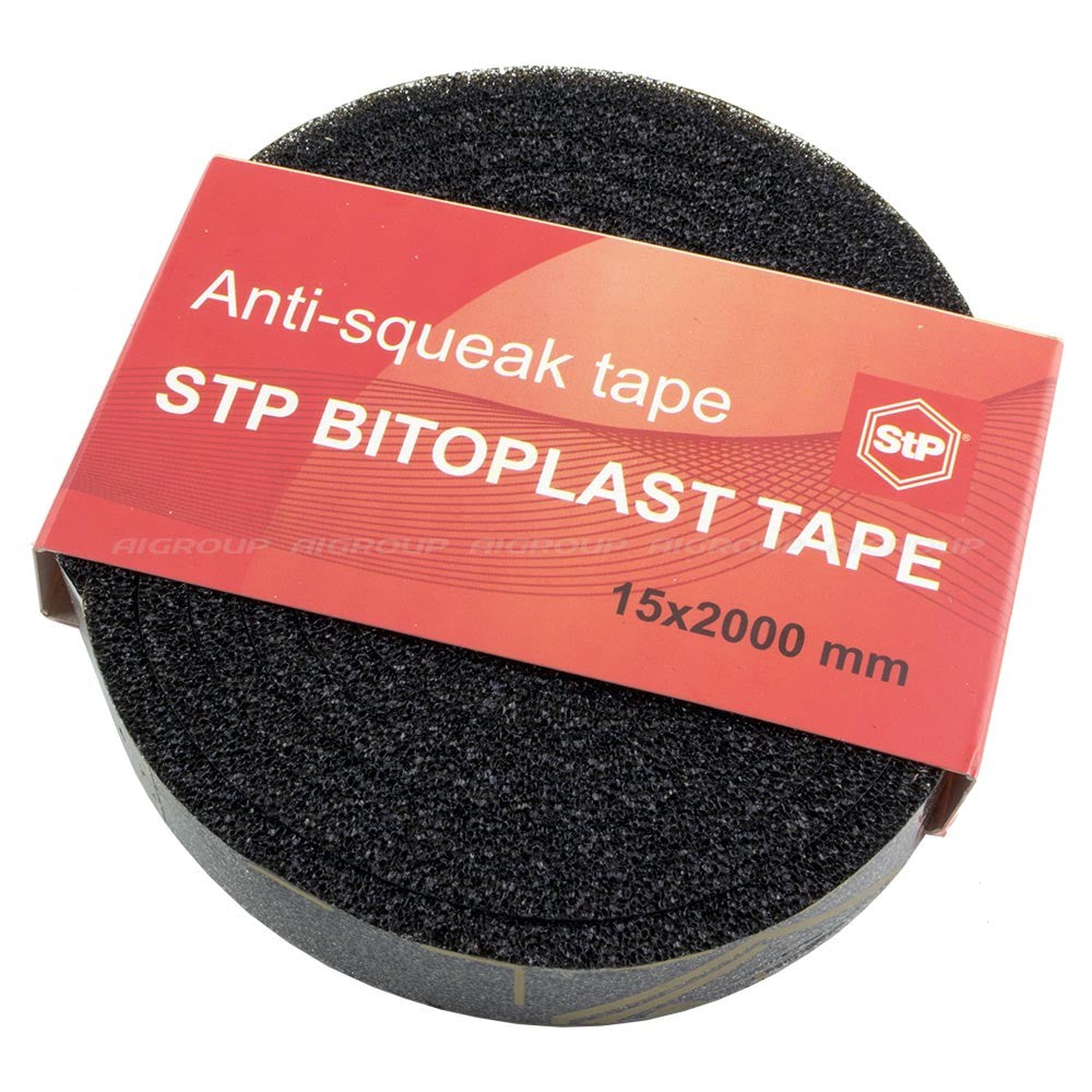 STP Bitoplast Tape 40kpl -pakkaus - Putojantis juostos ritinėlis su etikete