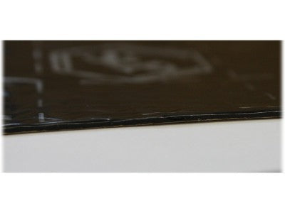 STP Black Door - detalus sluoksniuotas vaizdas iš arti