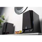 SVS Prime Wireless Pro, aktyvios kolonėlės - priekinė panelė su ekrano ir mygtukais