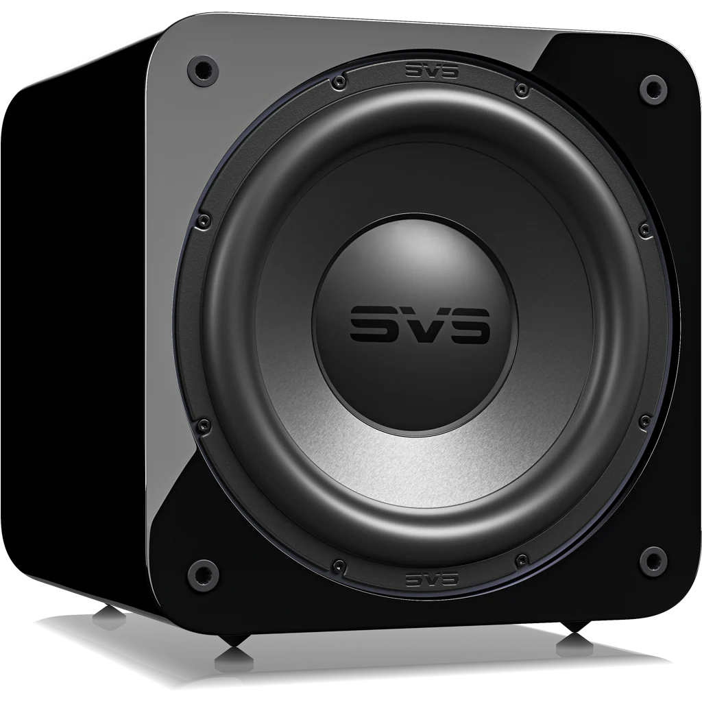 SVS SB-3000 R|Evolution, aktyvi žemų dažnių garso kolonėlė, 1200W - Šoninis kampas su garsiakalbiu