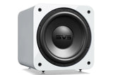 SVS SB-3000 R|Evolution, aktyvi žemų dažnių garso kolonėlė, 1200W - Šoninis vaizdas su garsiakalbiu