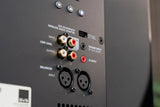 SVS SB-3000 R|Evolution, aktyvi žemų dažnių garso kolonėlė, 1200W - Galinė panelė su jungtimis ir mygtukais