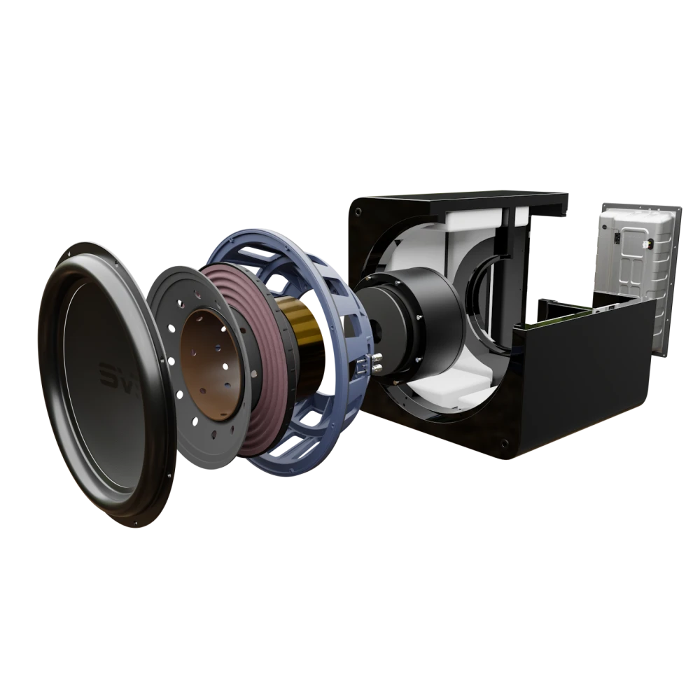 SVS SB17-Ultra R|Evolution, aktyvi žemų dažnių garso kolonėlė