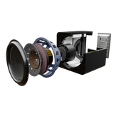 SVS SB17-Ultra R|Evolution, aktyvi žemų dažnių garso kolonėlė