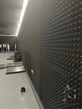 Šaudykla, akustinis apdirbimas 2023m