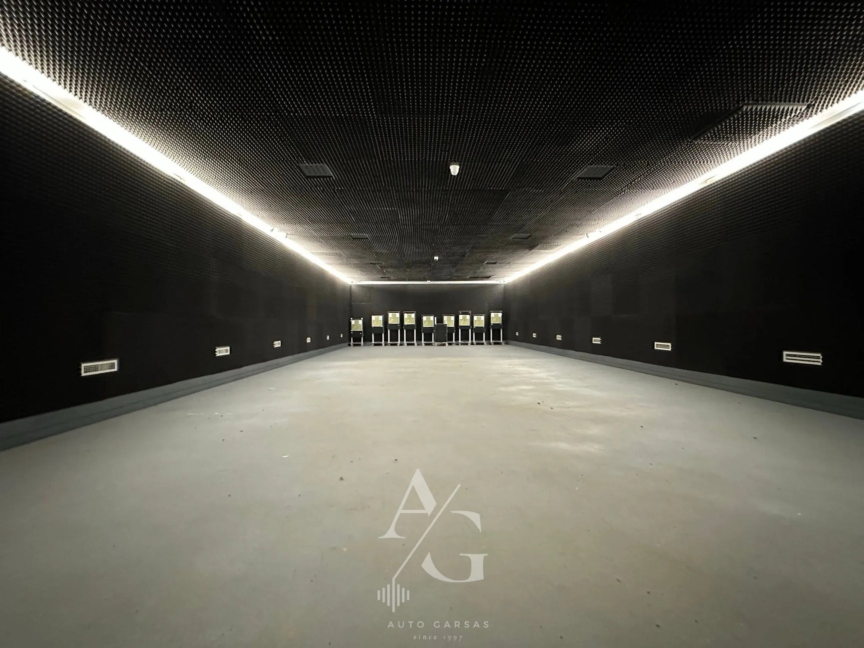 Šaudykla, akustinis apdirbimas 2023m