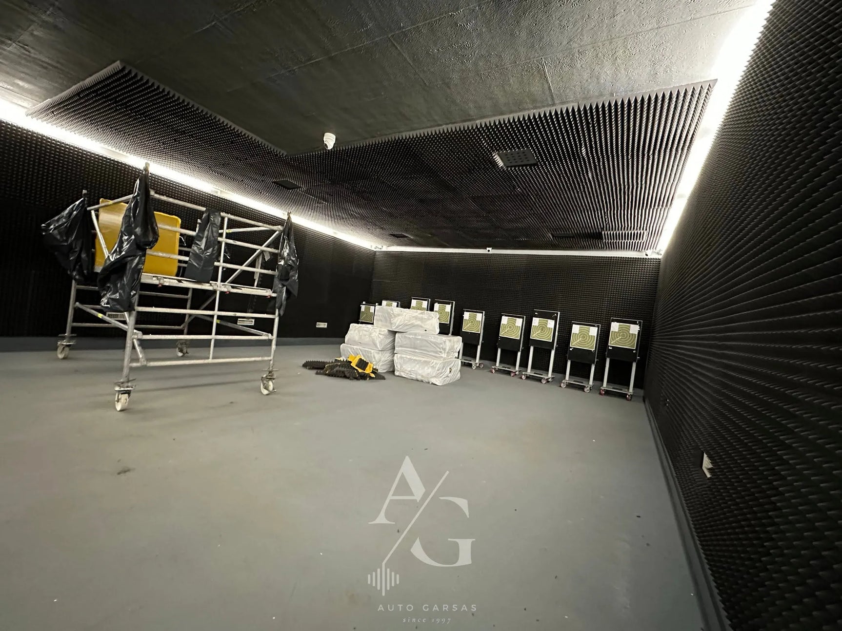 Šaudykla, akustinis apdirbimas 2023m