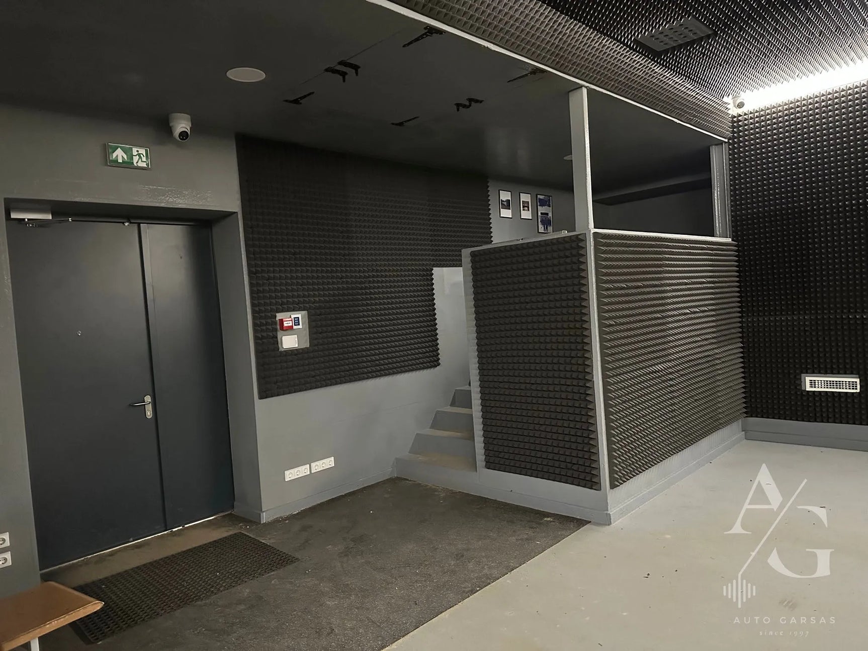 Šaudykla, akustinis apdirbimas 2023m