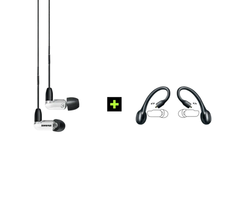 Shure AONIC 3 TRUE WIRELESS, belaidžių In-Ear tipo ausinių rinkinys su