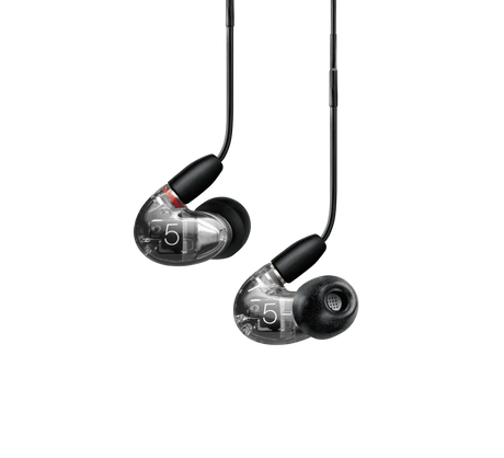 Shure AONIC 5, Ausinės (įvairių spalvų) - Permatomi ausinių korpusai su skaičiumi 5