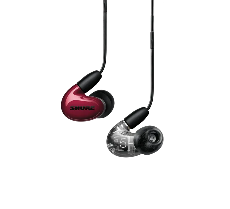 Shure AONIC 5, In-Ear tipo ausinės su išorinių garsų slopinimo funkcij - dviejų skirtingų spalvų ausinės