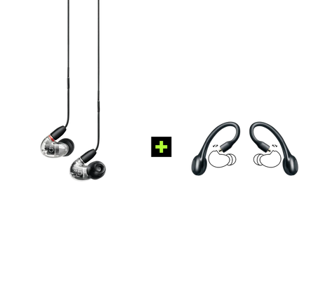Shure AONIC 5 TRUE WIRELESS EARPHONE BUNDLE, Ausinių ir belaidžių ausi