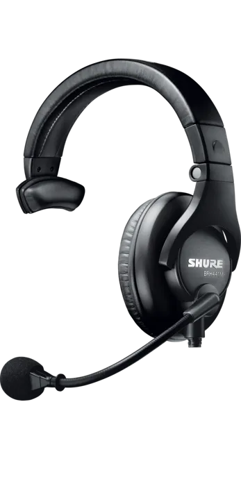 Shure BRH441M, mikrofonas su ausine