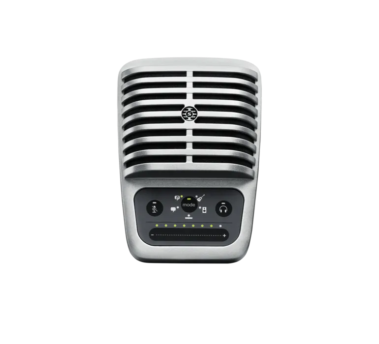 Shure MV51, didelės diafragmos mikrofonas su skaitmeniniu kondensatoriumi