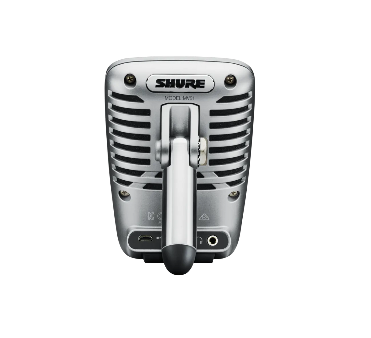 Shure MV51, skaitmeninis didelės diafragmos mikrofonas