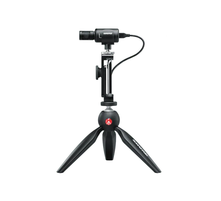 Shure MV88+ VIDEO KIT mikrofono ir stovo rinkinys