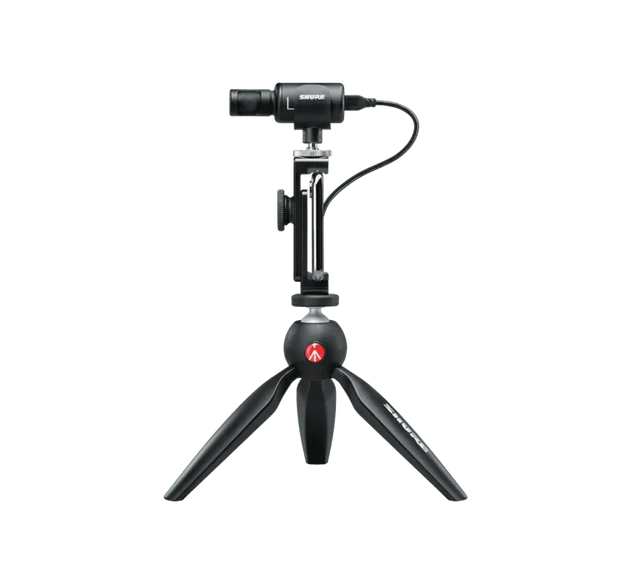 Shure MV88+ VIDEO KIT mikrofono ir stovo rinkinys