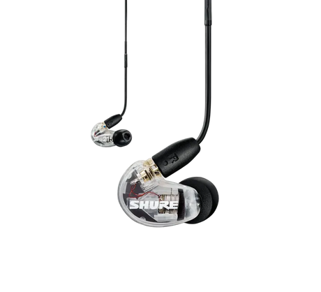 Shure SE215-CL WIRELESS, belaidės In-Ear tipo ausinės su išorinių gars