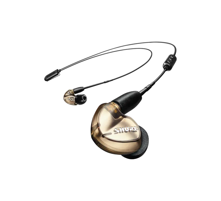 Shure SE535 WIRELESS, belaidės In-Ear tipo ausinės su išorinių garsų s