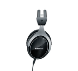 Shure SRH1540, premium klasės Closed-Back tipo ausinės - Šoninis vaizdas su anglies pluošto detalėmis
