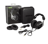 Shure SRH1540, premium klasės Closed-Back tipo ausinės - Papildomos ausinės ir laidai su adapteriais