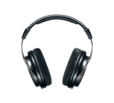 Shure SRH1840, premium klasės Open-Back tipo ausinės - Šoninis vaizdas su minkštais ausų kaušeliais