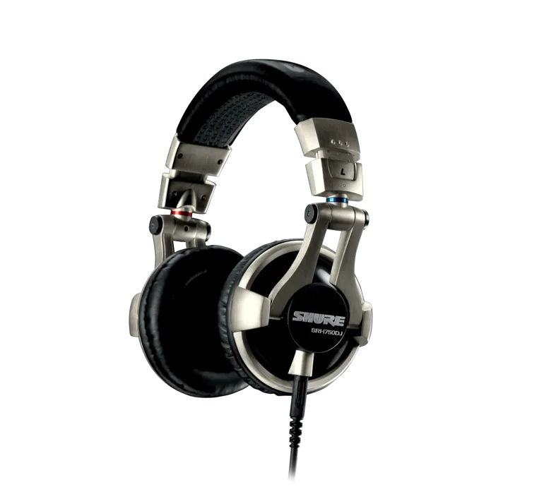 Shure SRH750DJ, profesionalios DJ On-Ear tipo ausinės