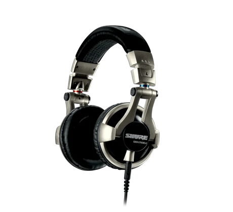 Shure SRH750DJ, profesionalios DJ On-Ear tipo ausinės