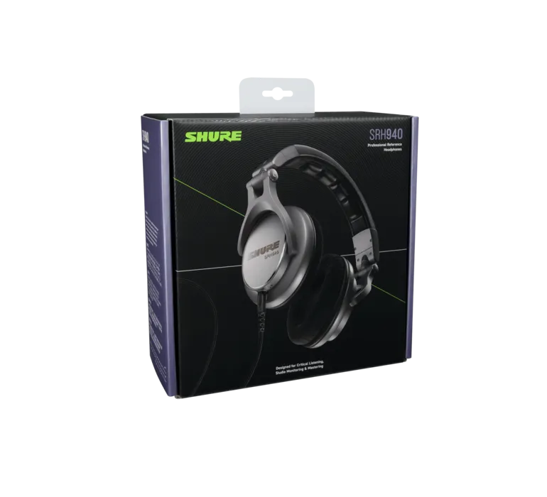 Shure SRH940, profesionalios On-Ear tipo ausinės
