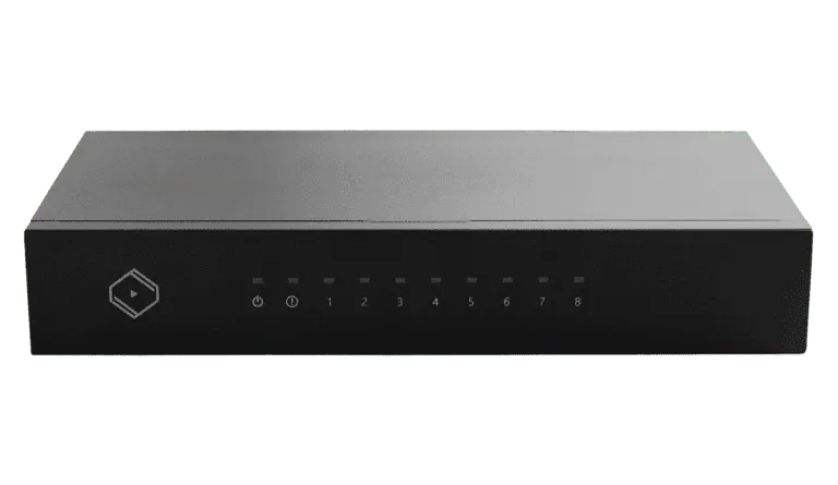 Silent Angel Bonn N8, tinklo komutatorius