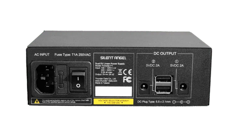 Silent Angel Forester F1, maitinimo šaltinis