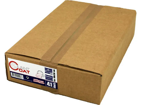Silent Coat Bulk, 40 vnt, vibraciją slopinanti medžiaga - kartoninė dėžė su lipnia juosta ir etikete