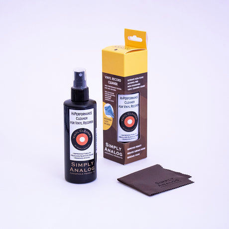 Simply Analog VINYL RECORD CLEANER, 200ml plokštelių valiklis su šluoste