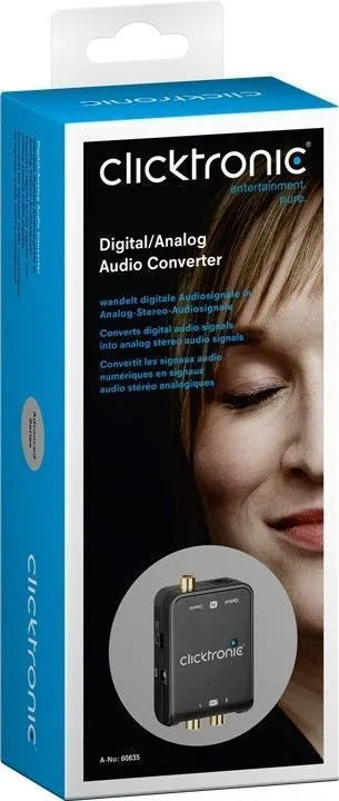 Skaitmeninis / analoginis garso keitiklis Clicktronic