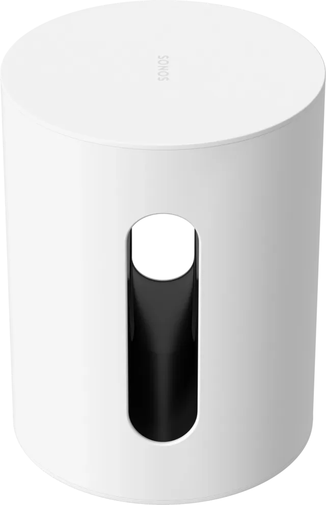 Sonos Beam (Gen2) soundbar'o ir Sonos SUB Mini, žemų dažnių garso kolonėlės komplektas (įvairių spalvų)